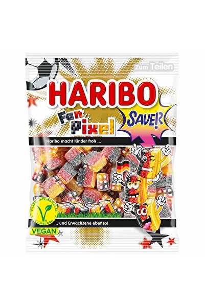 Haribo Fan Pixel Sauer Vegan 160g