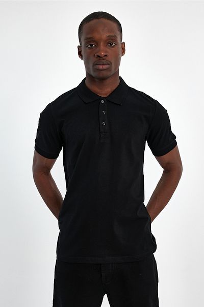 CLIPMAN Ανδρικό Slim Fit Σετ 3 Μαύρο Αντισυρρικτικό Βαμβακερό μπλουζάκι με λαιμόκοψη