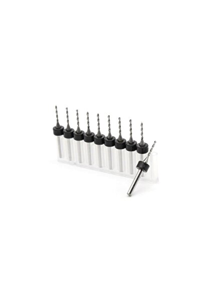 Hobi Mekatronik Pcb Mikro Mini Karbür Matkap Ucu Hss 10lu 0.7mm