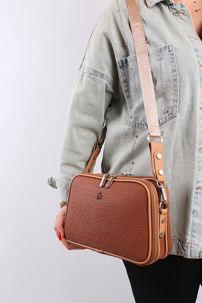 GALB LEATHER Geantă de umăr premium pentru femei de mărime medie cu 5 compartimente - New Trend Utilizare zilnică 4023