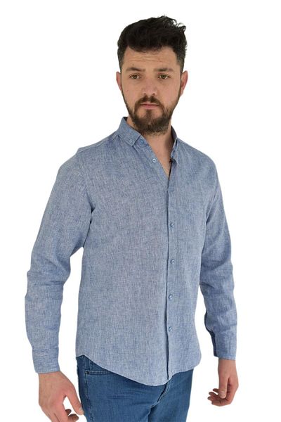 DYNAMO Men's Sports Shirt Silim Fit 9843 Bgl-st02726