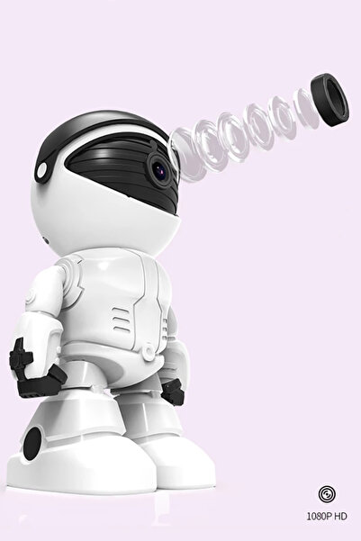 Genel Markalar Hd Kablosuz Ip Kamera Wi-Fi Robot Şeklinde Kamera 1080 P Wifi ...
