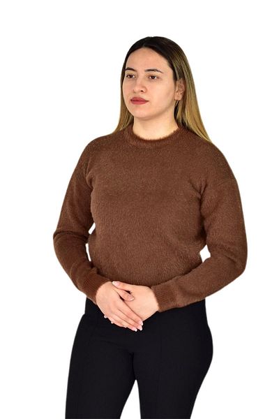 Liliyana Дамски мек спортен плетен пуловер BGL-ST03365