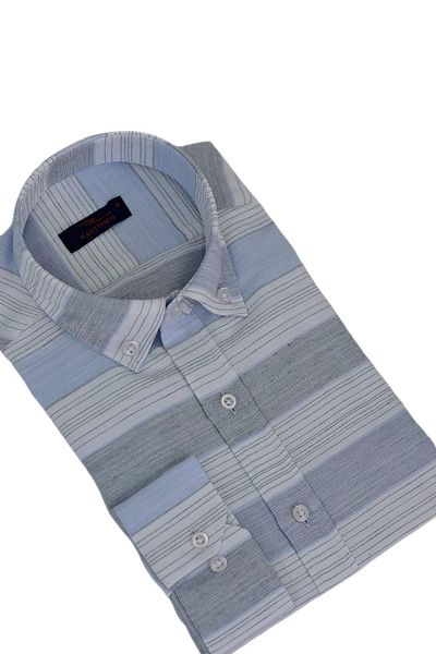 rasstmen Мъжка риза Slim Fit на райета BGL-ST03097