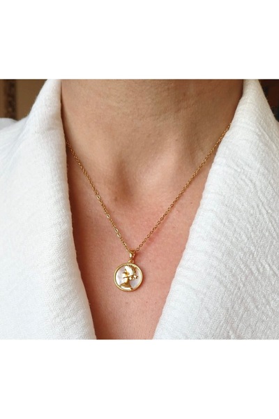 STEELMAKER JEWELRY STEELMAKER قلادة تورا من الفولاذ