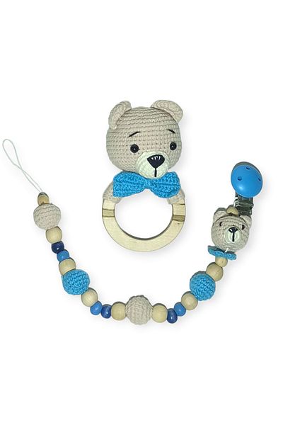 Birmelek - External Scratcher and Pacifier Strap Set
