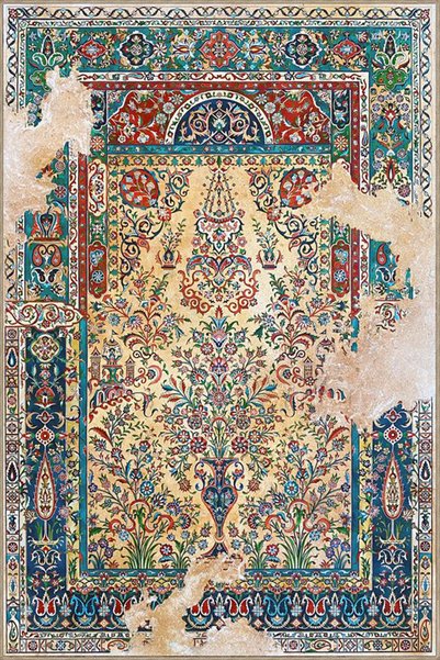 Rugs Modern Halı قاعدة منسوجة مطرزة بالزهور تقليدية وحديثة وسجادة مزخرفة قابل...