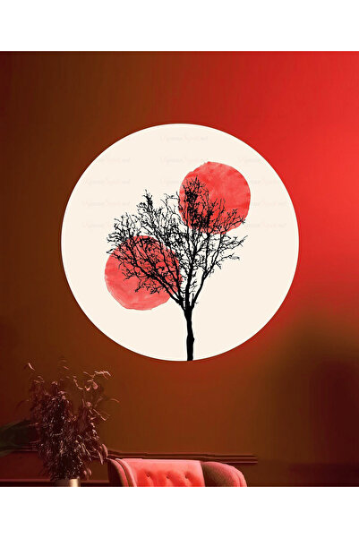 KanvasSepeti Kendiliğinden Yapışkanlı Kalın Kanvas Dokulu Dekoratif Bohem Art...