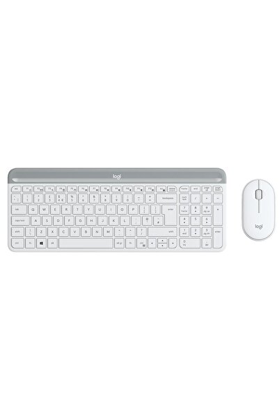 logitech Mk470 Kablosuz Klavye & Mouse Seti Beyaz 920-009436