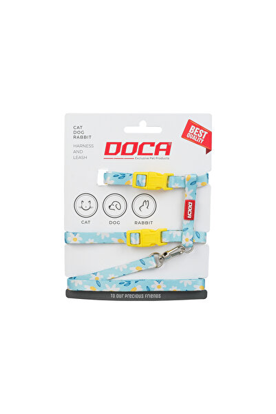 DOCA Premium Daisy Kedi Köpek ve Tavşan Göğüs Tasması