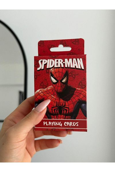 DÜKKAN DESİGN Spiderman Playing Cards