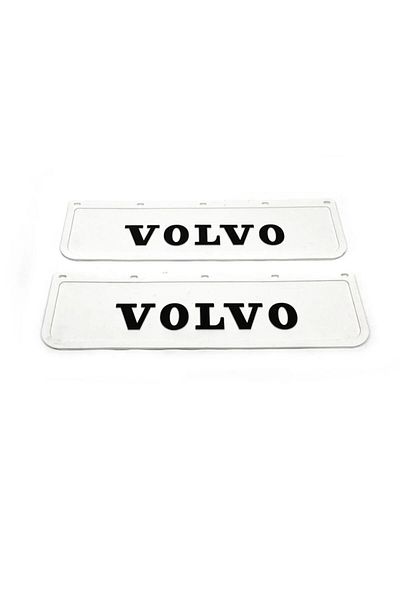 POLATLI OTO AKSESUAR White Shoe Rack with Lettering Compatible with Volvo (2 Pieces) Size: 60X18