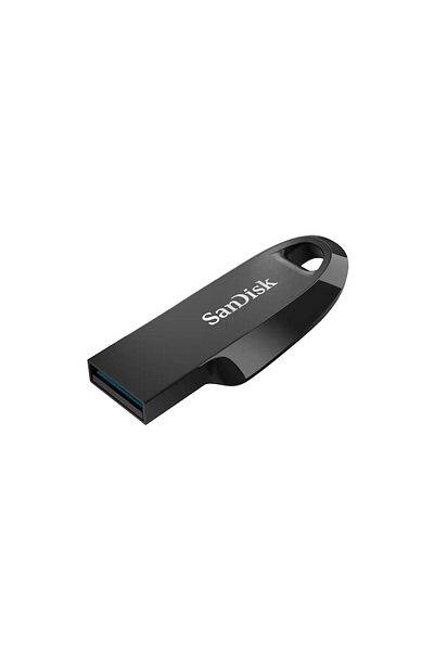 SanDisk محرك أقراص فلاش Ultra Curve بسعة 128 جيجابايت USB 3.2 SDCZ550-128G-G46