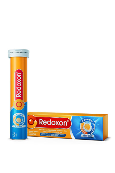 Redoxon Triple Effect 30 Effervescent Tablets I Containing 1000 Mg Vitamin C, Vitamin D and Zinc T. (2 Pieces)