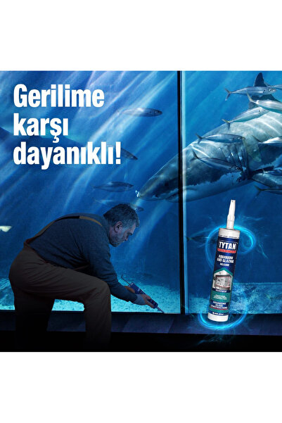 TYTAN Akvaryum Silikonu Şeffaf 280ml