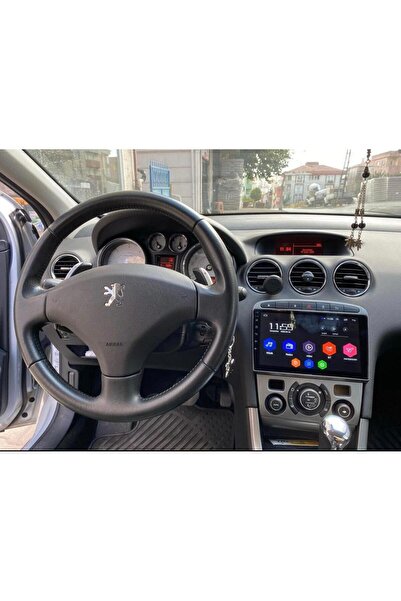 Navigold Peugeot 308 Android Carplayli Multimedya 8Gb Ram 128Gb Hafıza Navigasyon Usb BT