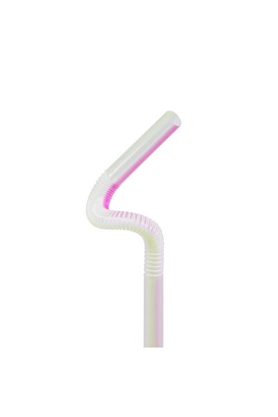 AMBALAJ PAZARI Lüks Pipet Plastik Artistik Elegance Frozen Pipet - 50 Adet h:...