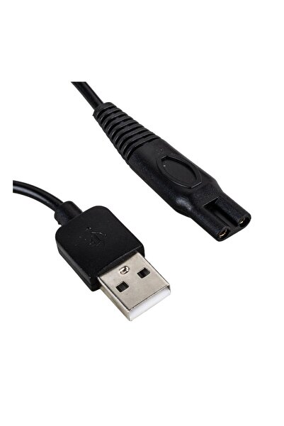 efmues USB şarj kablosu Tıraş makinaları için USB şarj kablosu el feneri kafa...