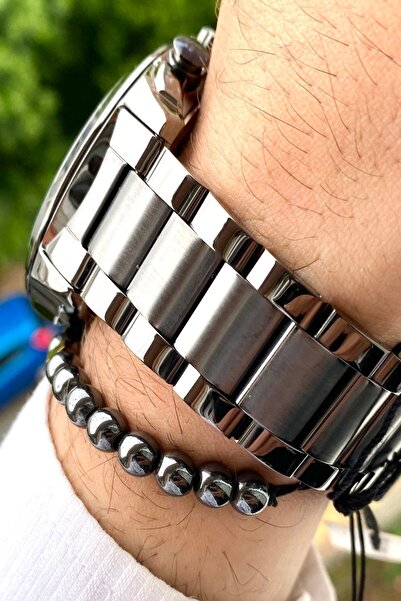 Daniel Klein Men's Wristwatch - New Season Stainless Steel Cord, 3ATM Waterproof + Bracelet Gift