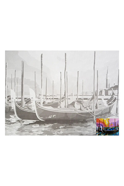 ST. PETERSBURG Sonnet Desenli Pres Tuval 30x40 cm Venice 141760