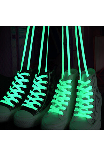 LOVYCO Ayakkabı Bağcığı 120 Cm Yeşil Fosforlu Neon 1 Çift