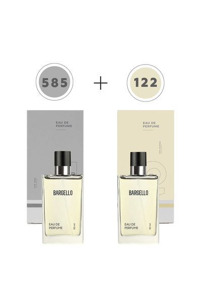 Bargello 585 Erkek 50 ml Parfüm Edp Floral + Bargello edp 122 Oriental Parfüm