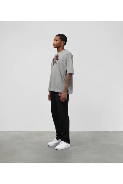 LAND MODA Playing Card Printed Sweatpants and t-shirt Set (Top and Bottom)