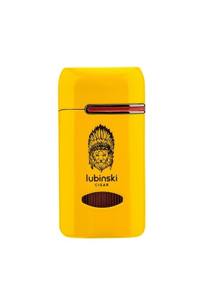 Lubinski 1li Torch Sarı Puro Çakmağı (8191AT)