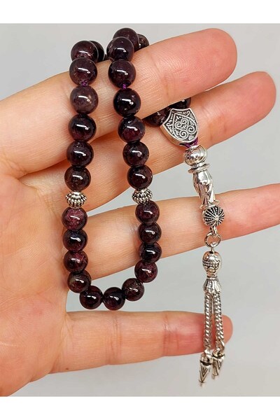 Yasamtohumu 33 Λουκ Πέτρα 7mm Ροζάριο