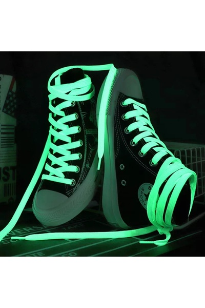 LOVYCO Ayakkabı Bağcığı 120 Cm Yeşil Fosforlu Neon 1 Çift