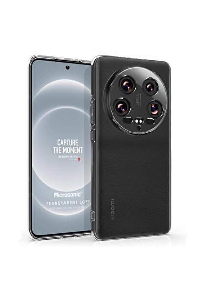Microsonic Xiaomi Mi 14 Ultra Kılıf Transparent Soft Şeffaf