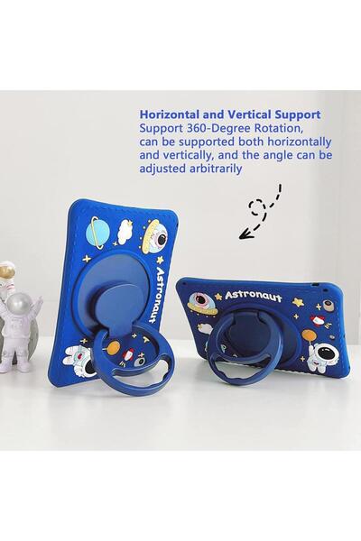 UnDePlus For Xiaomi Redmi Pad Se 11Inch Case Astronaut Silicone Children's Special (Not Xiaomi Redmi Pad)