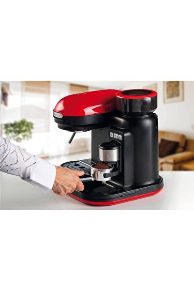 ARIETE ARİETE Moderna 1318 Kırmızı Espresso Makinesi