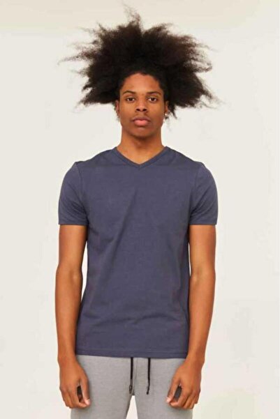 Cazador Erkek V Yaka Tshirt 4619 Yeni- Sezon