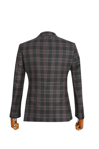 ACTUAL Claret Red Men's Suit with Vest - 5003-01