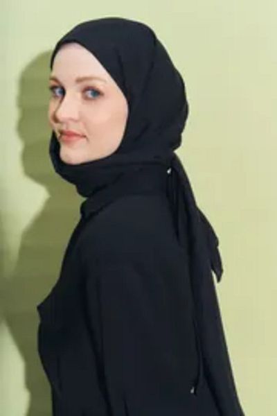 Modakaşmir Şal Mien - Culoare Neagră MK