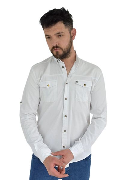 DYNAMO Cămașă sport pentru bărbați Silim Fit 9714 Bgl-st02723