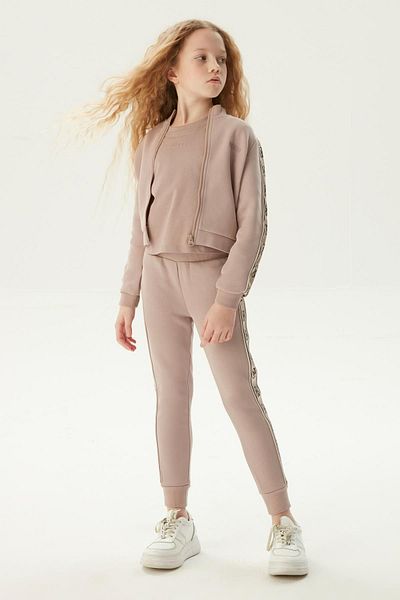Guess BG Store Girl's Brown Tracksuit Top