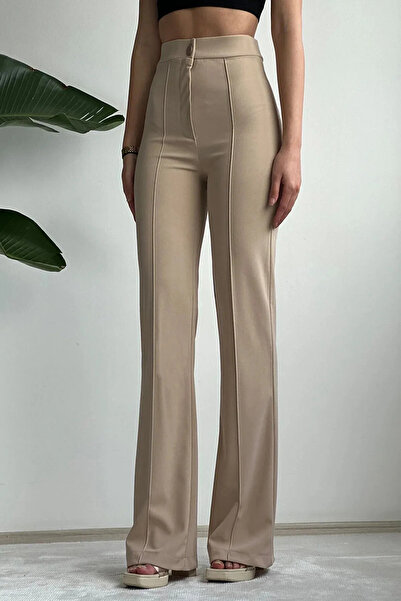 Livik Pantaloni din material textil VOX Pantaloni din material textil elastic...