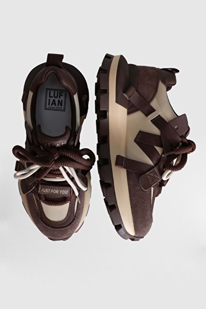 Lufian 121230008 Yako Unisex Sneaker Ayakkabı KAHVERENGİ