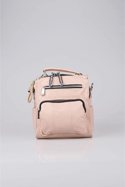 Liva Bag Collection Μαλακό δέρμα - Τσάντα πλάτης και χιαστί