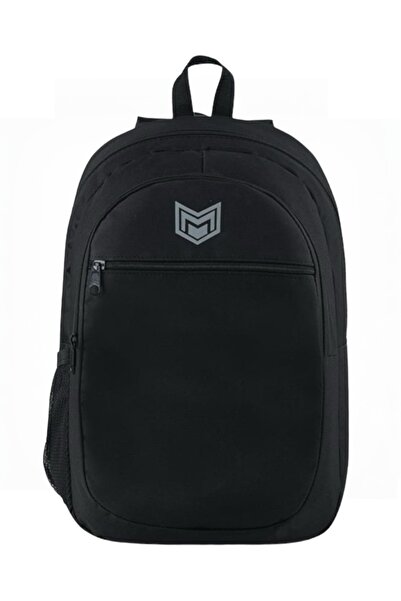 GÜZELYÜZ AVM Unisex Siyah Günlük Sırt Çantası Trend Okul Çantası