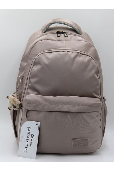 Bevitton Mink Water Resistant Fabric Unisex Daily School Backpack 34100