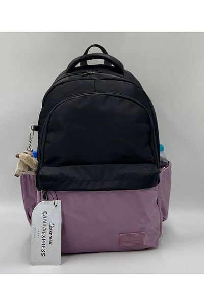 Bevitton Unixes Black-Damson 34100 - Αδιάβροχο σχολικό σακίδιο
