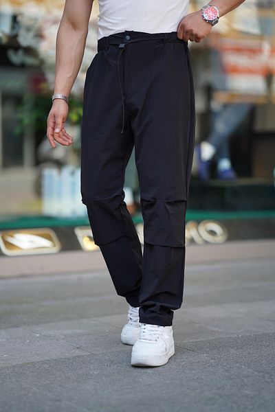 alphalife Men's Baggy Fabric Parachute Pants