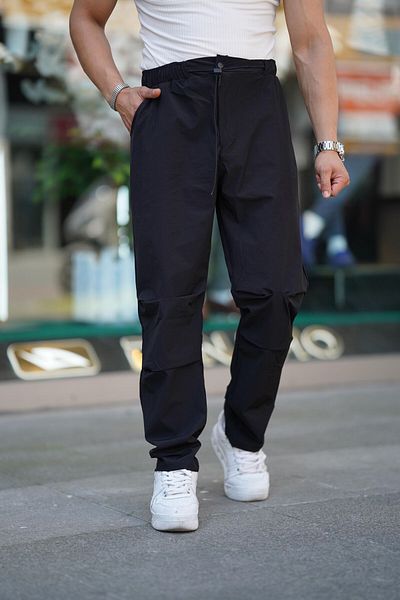 alphalife Men's Baggy Fabric Parachute Pants