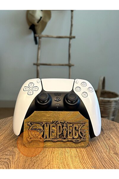 TURUNCUHANE One Piece Luffy Kol Standı Bronz Eskitme Ps4 Dualshock Ps5 Dualse...