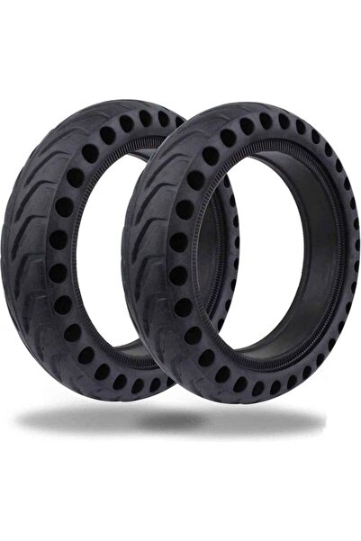 ScooterSan 2 Adet 8,5 Inç Petekli Scooter Dolgu Lastik