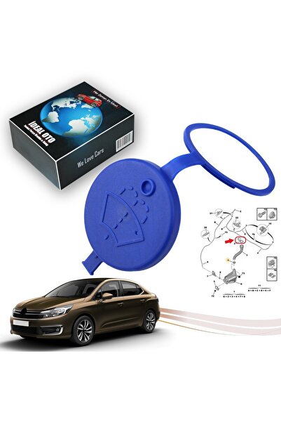 İDEAL OTOMOTİV Citroen İçin Silecek Su Depo Kapağı 8339855