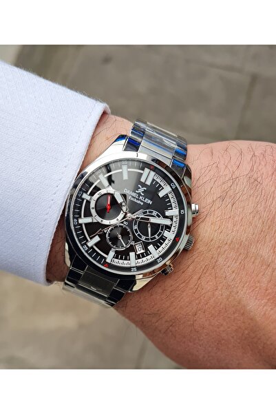 Daniel Klein Erkek Kol Saati Çelik Kordon Fonksiyonlar Aktif